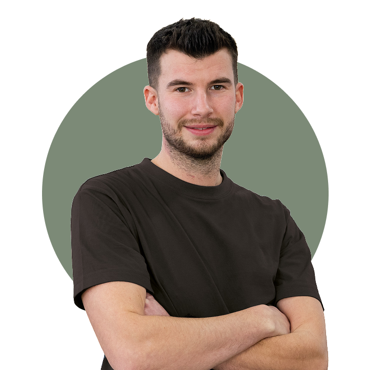 Dustin – Wanddruck-Spezialist bei innenside, Beratung für Wandgestaltung