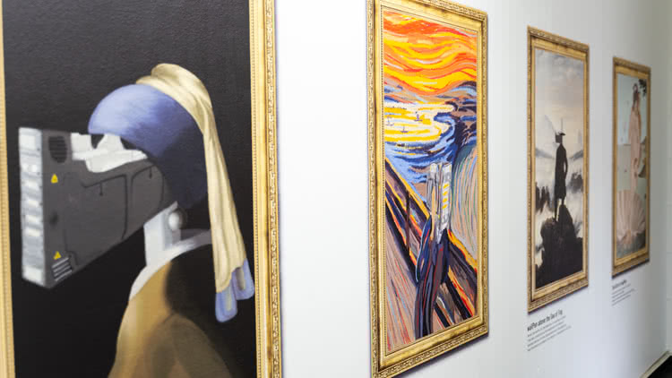 Wandgestaltungs Kunst